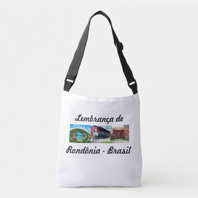Ajustável Bolsa lembrança de Rondônia Brasil (Frente)