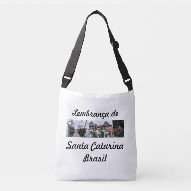 Ajustável Bolsa lembrança de Santa Catarina Brasil (Frente)