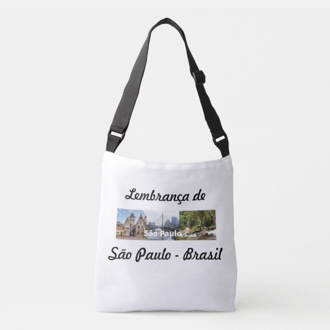Ajustável Bolsa lembrança de São Paulo Brasil (Frente)