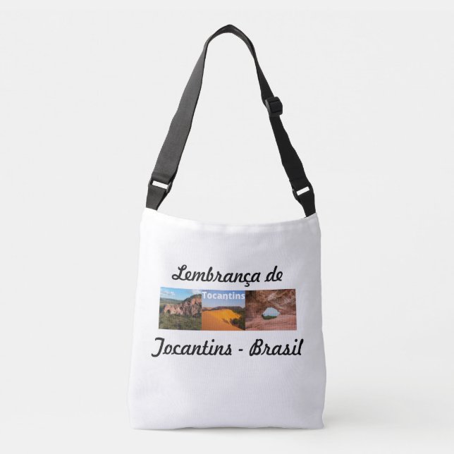 Ajustável Bolsa lembrança de Tocantins Brasil (Frente)
