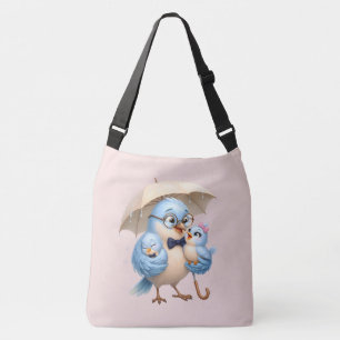 Ajustável Bolsa Mãe e Filhos do Pássaro Pai
