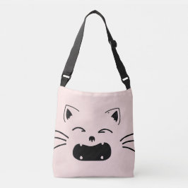 Ajustável Bolsa Meow-tástica com Impressão de Gato: Carregue