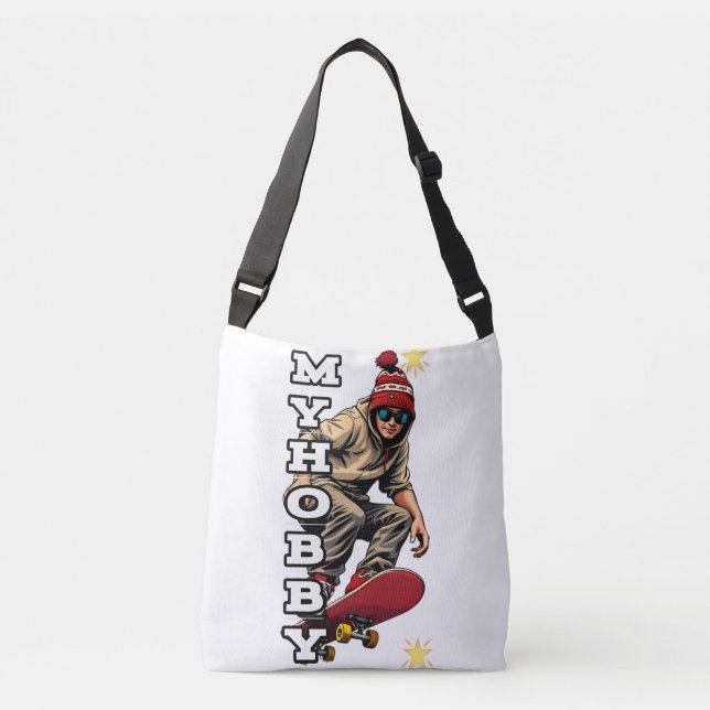 Ajustável Bolsa Multiverso-Impressão, Saco Cruzado (Frente)