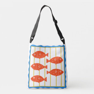 Ajustável Bolsa Náutico de Peixes Vermelhos