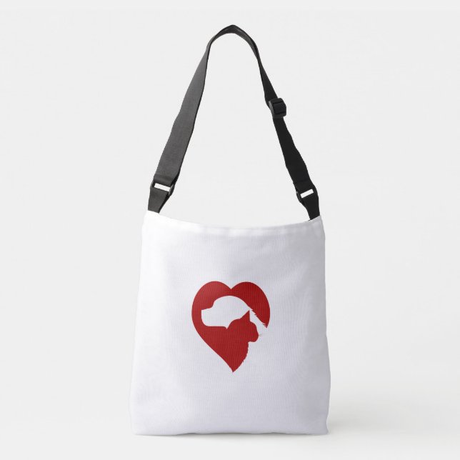 Ajustável Bolsa para Cavalo e Gato (Frente)