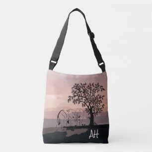 Ajustável Bolsa Personalizado Amigo da Terra com Elefantes