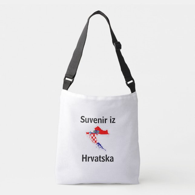 Ajustável Bolsa recuerdo de Croacia (Frente)