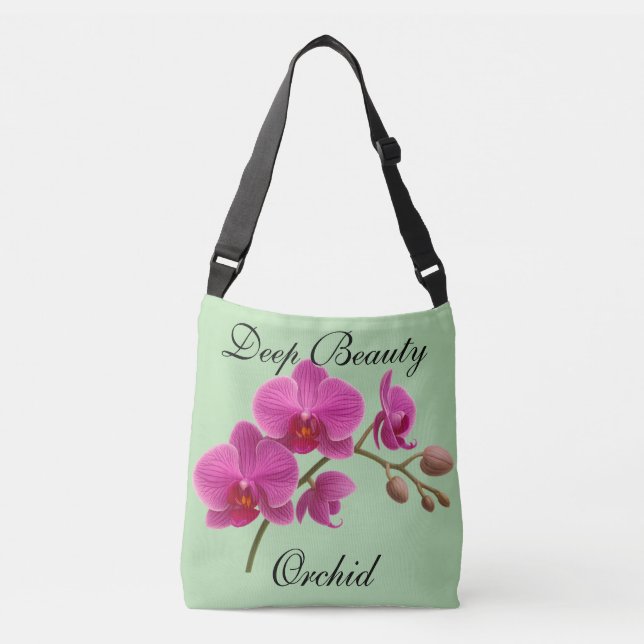 Ajustável Bolsa Tote/Alça Cruzada Estampada (Frente)