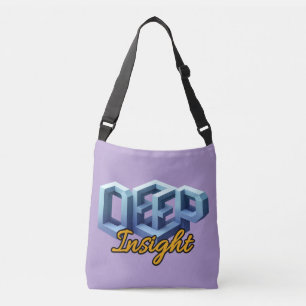 Ajustável Bolsa Tote/Crossbody com Impressão Total