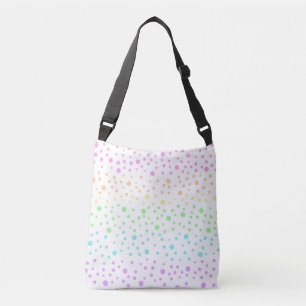 Ajustável Bolsa transversal de bolinhas coloridas Pastel Rai