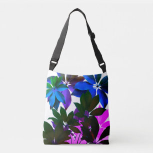 Ajustável Bolsa transversal de folhas da selva