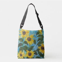 Ajustável Bolsa transversal de girassol