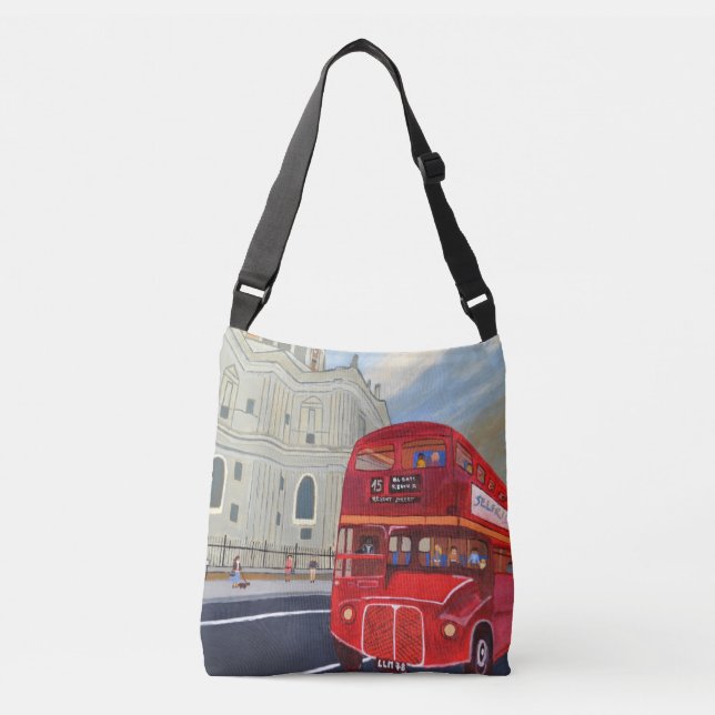Ajustável Bolsa transversal de ônibus de Londres (Frente)