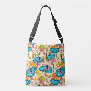 Ajustável Bolsa transversal em Atomic Kitty Luau