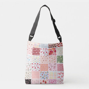 Ajustável Bolsa transversal estética fofa coquette