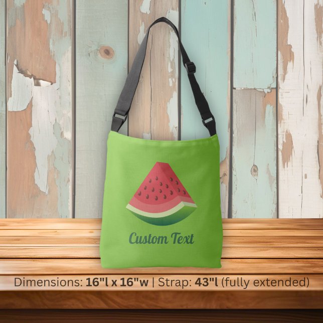Ajustável Bolsa transversal fatia de melancia (Criador carregado)