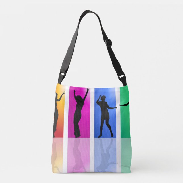 Ajustável Bolsa transversal feminina (Verso)