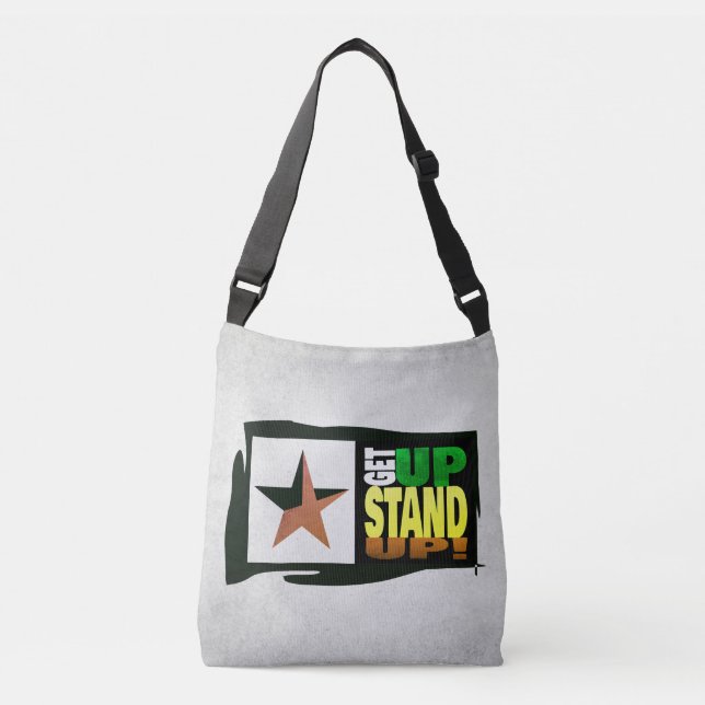 Ajustável Bolsa transversal Get Up Stand Up - Edição Deluxe (Frente)