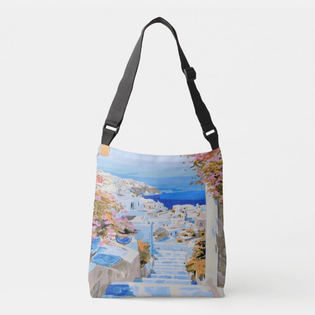Ajustável Bolsa transversal Greek Coast 3 (Frente)