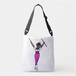 Ajustável Bolsa transversal Outubro Rosa