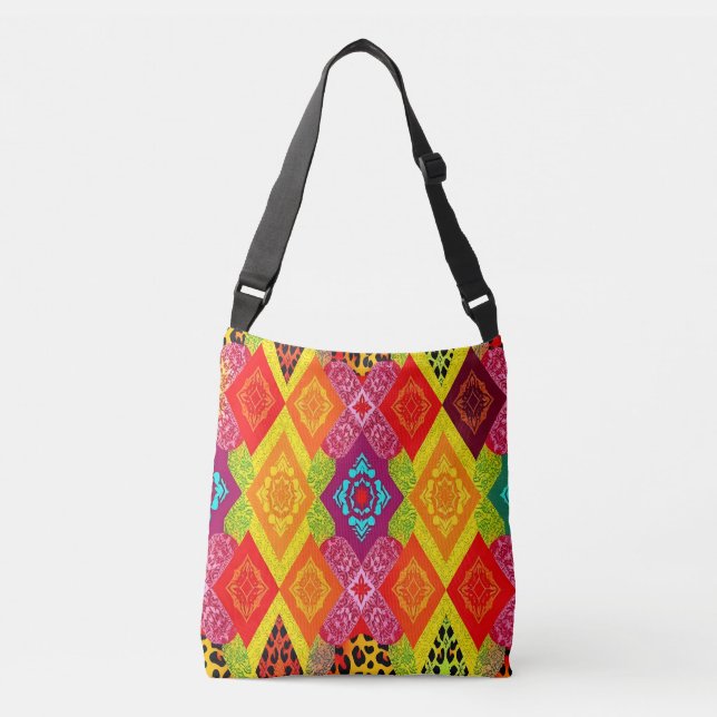 Ajustável Bolsa transversal para as festas (Frente)