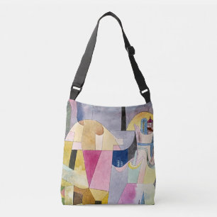 Ajustável Bolsa transversal Paul Klee Black Columns