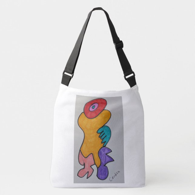 Ajustável Bolsa transversal Robert Vincent Peters (Frente)