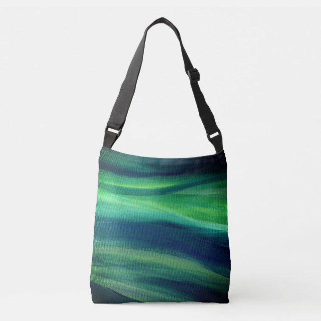 Ajustável Bolsa Verde mágico (Frente)