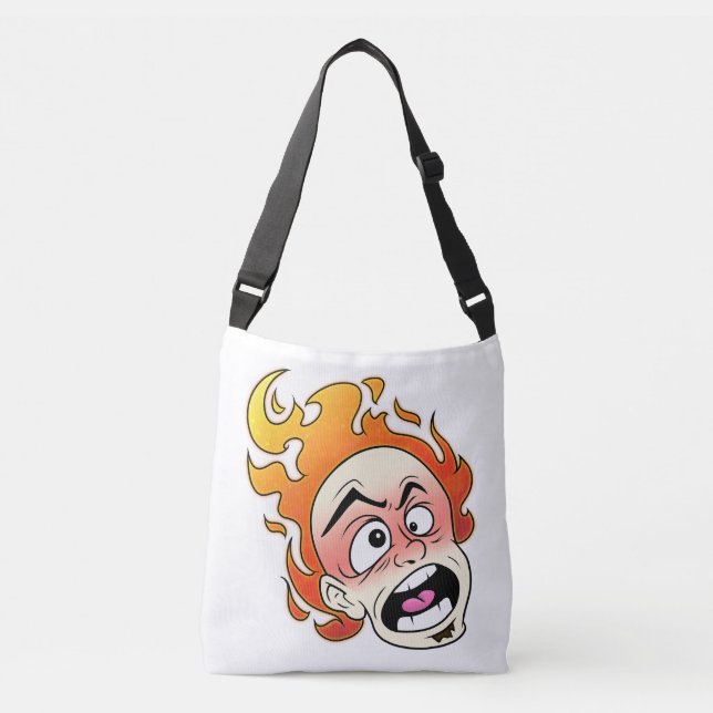 Ajustável Cabeça de Fogo Escovilélica, Bolsa de Impressão (Frente)