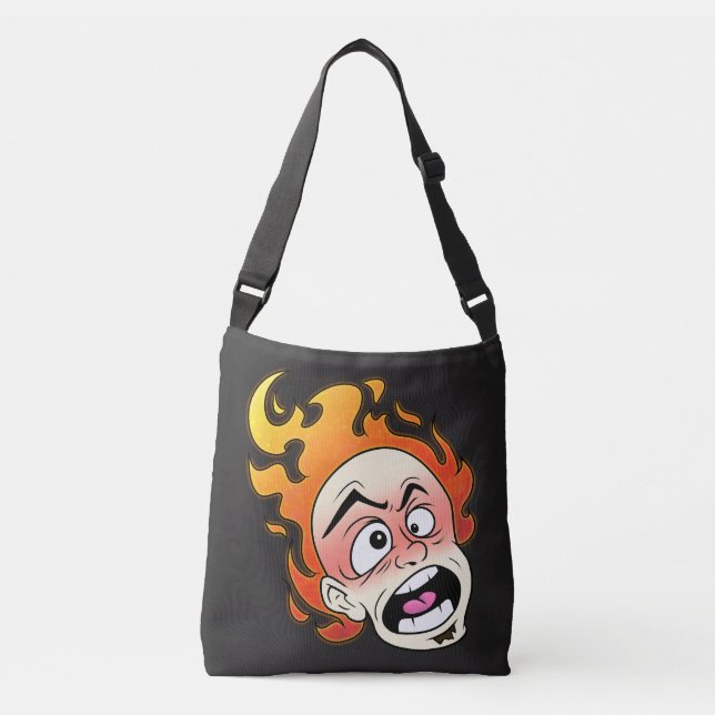Ajustável Cabeça de Fogo Escovilélica, Bolsa de Impressão (Frente)