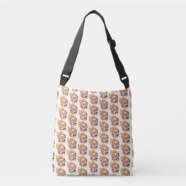 Ajustável Cabeça de Fogo Escovilélica, Bolsa de Impressão (Frente)