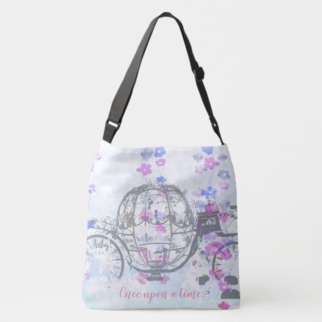 Ajustável Cinderella inspirou o bolsa da carruagem (Verso)