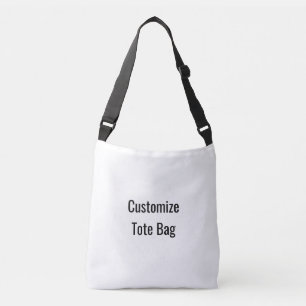 Ajustável Desenhe Sua Própria Bolsa transversal personalizad