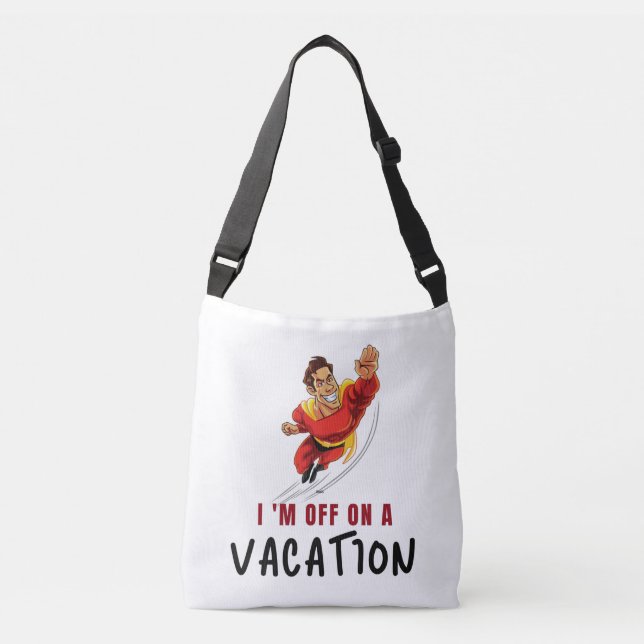 Ajustável Estou de férias - Bolsa (Frente)