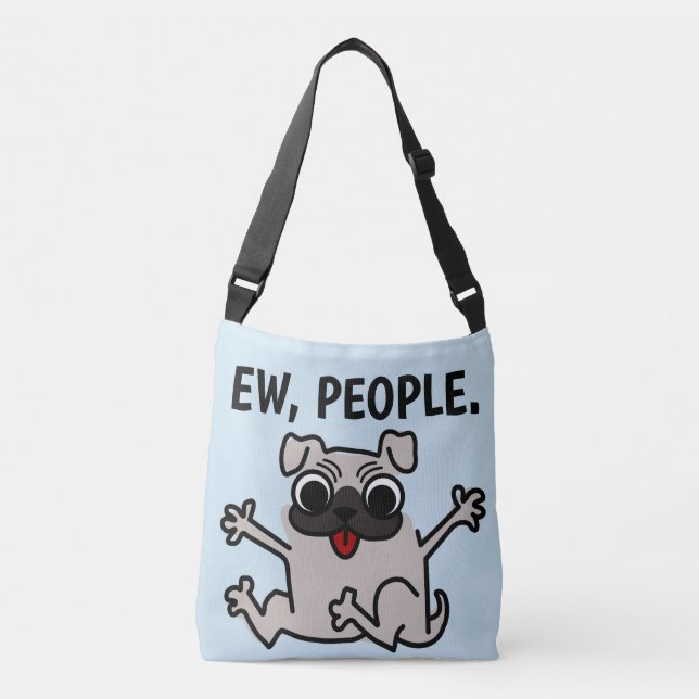 AJUSTÁVEL EW, PESSOAS DOG BOLSA (Frente)