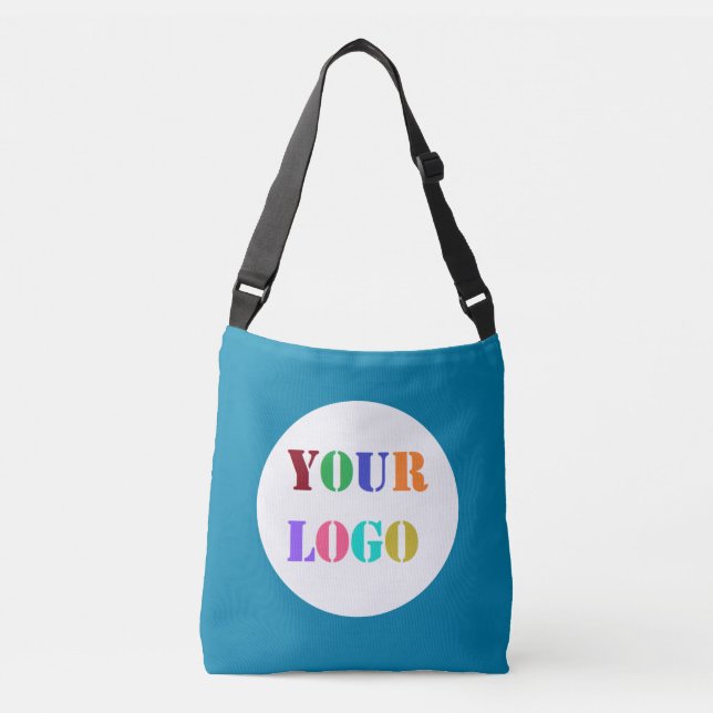Ajustável Exemplo de Bolsa transversal com logotipo personal (Frente)