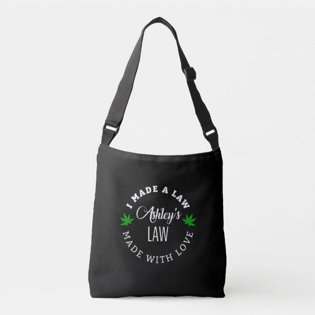 Ajustável Fiz uma bolsa de corpo cruzado (Frente)