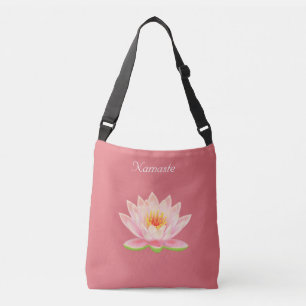 Ajustável Flor de Lótus Personalizada em Bolsa transversal N