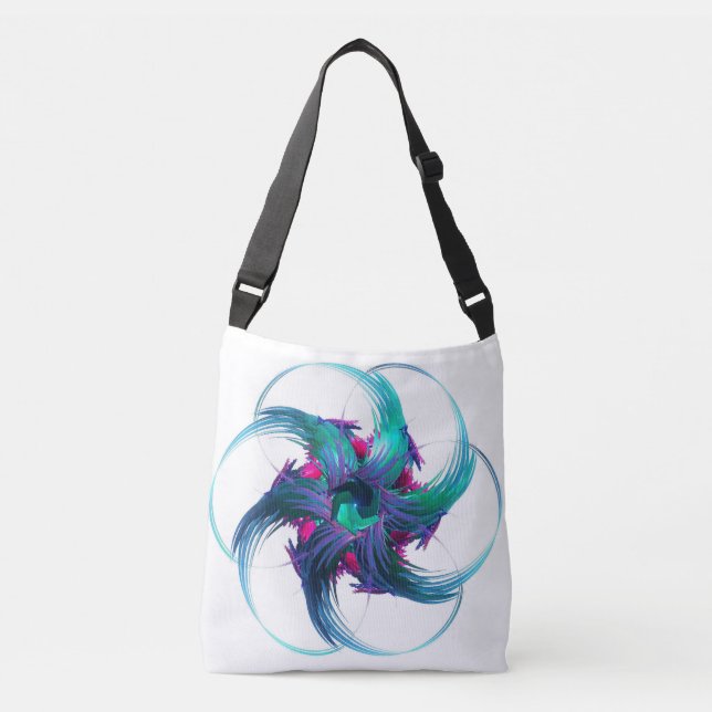 Ajustável Fractal Fantasy suprime a bolsa (Frente)