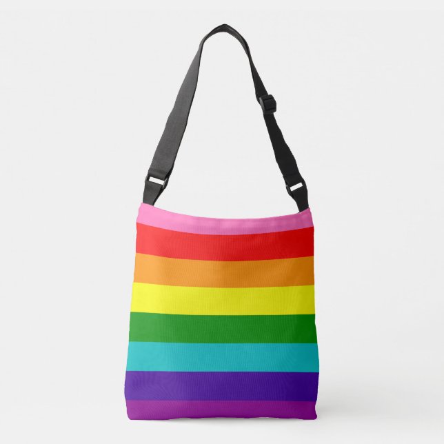 Ajustável Gay arco-íris LGBT Bolsa (Frente)