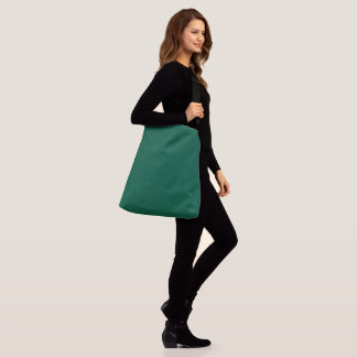 Ajustável Grande Bolsa Verde transversal