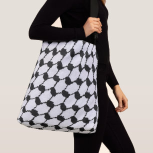 Ajustável Keffeyah por toda a parte da Impressão Bolsa Cross