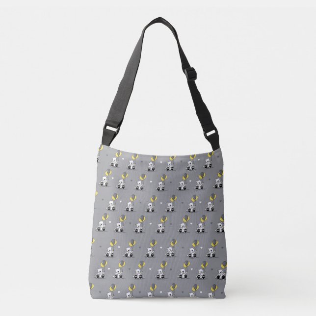 Ajustável KiniArt Bolsa de ombro Bears Gray (Frente)