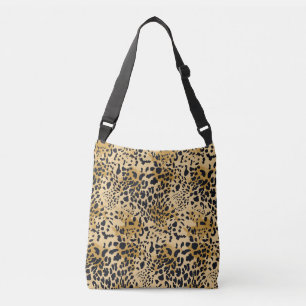 Ajustável Leopardo Imprima Bolsa de luxo