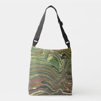 Ajustável Mad Love 1 Wild Green Abstrato Bolsa