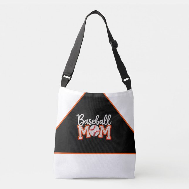 Ajustável Mãe de Beisebol “Mãe de Beisebol❤️M” – Bolsa de Co (Frente)