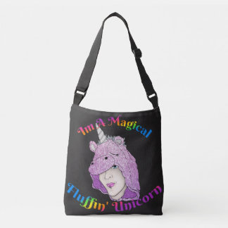 Ajustável Magical Fluffin Unicorn All-Over-Impressão Bolsa