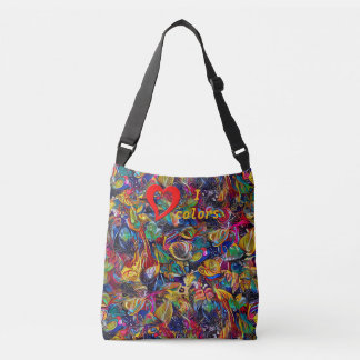 Ajustável Mar de Fairytale Eu Amo bolsa de Cores