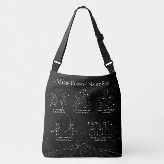 Ajustável Marin County Night Sky Grande Bolsa transversal Pr