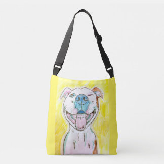 Ajustável O bolsa amarelo ensolarado feliz brilhante de Bull
